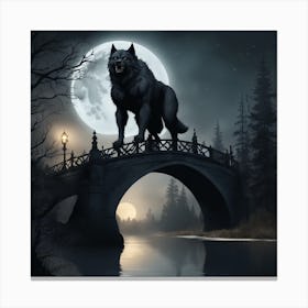 werewolf Canvas Print