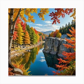 Autumn In The Mountains 2 Canvas Print