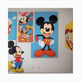 Mickey Mouse Canvas Print