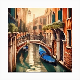 Venice Canal 2 Canvas Print
