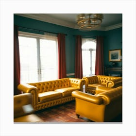 Living Room 2 Canvas Print