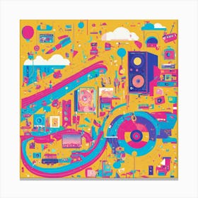 2000s Children S Music (3) Canvas Print