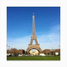 Eiffel Tower, Paris, France Canvas Print