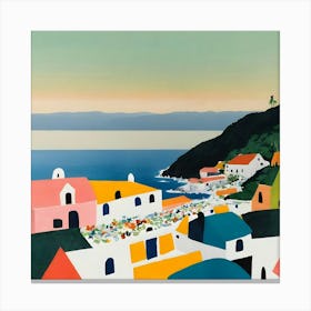 Santorini Canvas Print