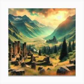 Lost Legacies 1 Canvas Print