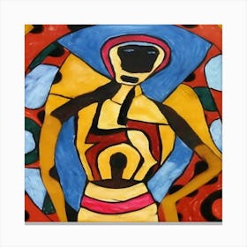 African Art #3 Canvas Print