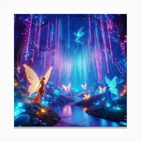 The Fairy Glen Canvas Print