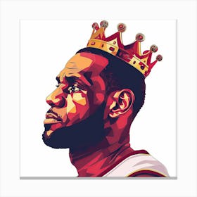 LeBron James 1 Canvas Print