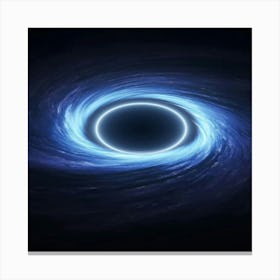 Black Hole Canvas Print