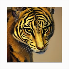 Beautiful Tiger 2 Canvas Print