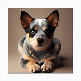 Australian Cattle Dog Canvas Print