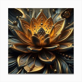 Lotus Flower 124 Canvas Print