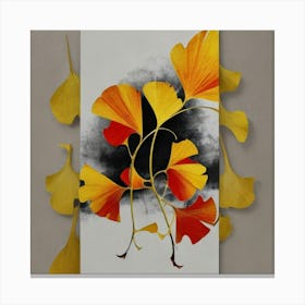 Ginkgo Leaves 6 Canvas Print