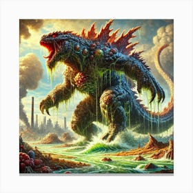 Venox Corrosive Leviathan Canvas Print