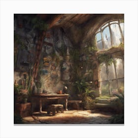 Dungeons And Dragons 5 Canvas Print