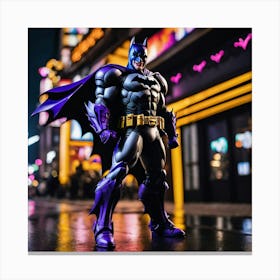 Batman Action Figure cvf Canvas Print