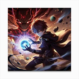 Hero Of Legend Canvas Print