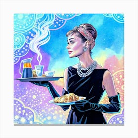 Audrey Hepburn Canvas Print