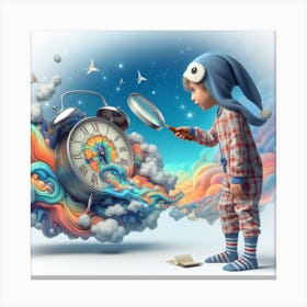 Dreaming Child 1 Canvas Print