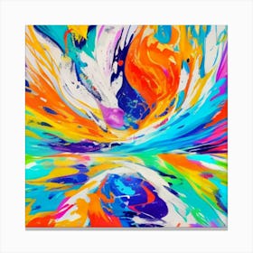 Abstract - Abstract Stock Videos & Royalty-Free Footage Canvas Print