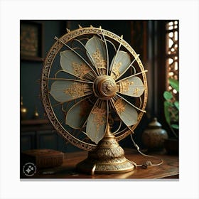 Chinese Fan 1 Canvas Print