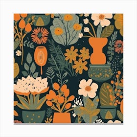 Vintage Garden Canvas Print