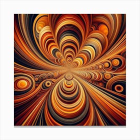 Abstract Swirls 6 Canvas Print