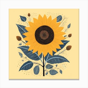 Sunflower 12 Canvas Print