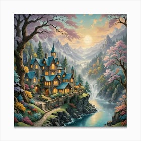 Fairytale Castle Canvas Print