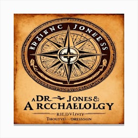 Dr Jones And A Rahcology Canvas Print