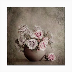 Love And Roses Canvas Print