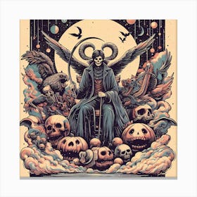 Demons In The Sky Canvas Print