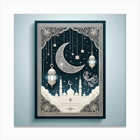 Ramadan Poster Canvas Print
