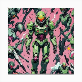 Halo 1 Canvas Print