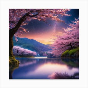 Cherry Blossoms 64 Canvas Print