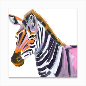 Grevy S Zebra 04 Canvas Print