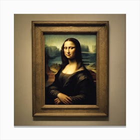 Mona Lisa Canvas Print