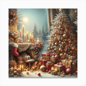 Christmas Tree Canvas Print