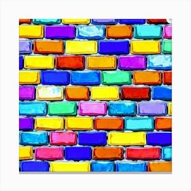 Brick Wall 4 Canvas Print