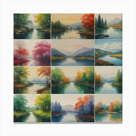 Autumn Landscapes Canvas Print