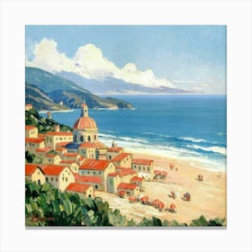 Vintage Travel Poster Art Print Canvas Print