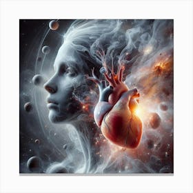 Heart Of The Universe 5 Canvas Print