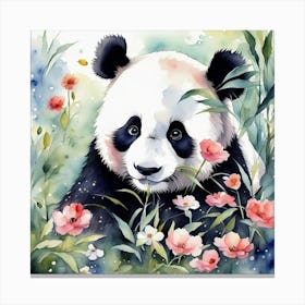 Panda Canvas Print