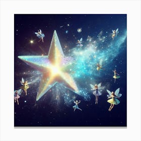 Fairy Star Canvas Print