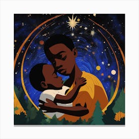 Child'S Christmas Canvas Print