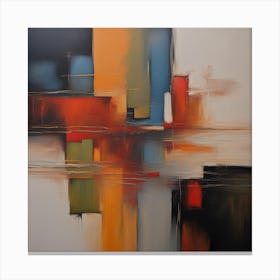 Abstract Painting Canvas Print