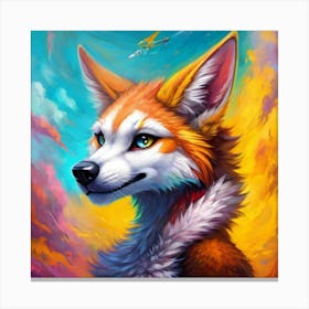 Foxfree Canvas Print