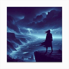 Dark Stormy Night Canvas Print