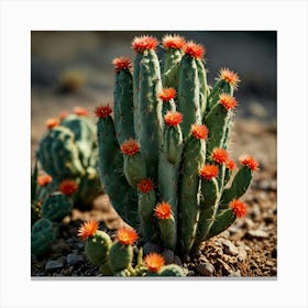 Cactus Flower 2 Canvas Print