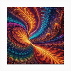 Artsy Art Canvas Print